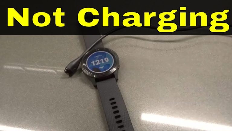 Garmin Watch Not Charging