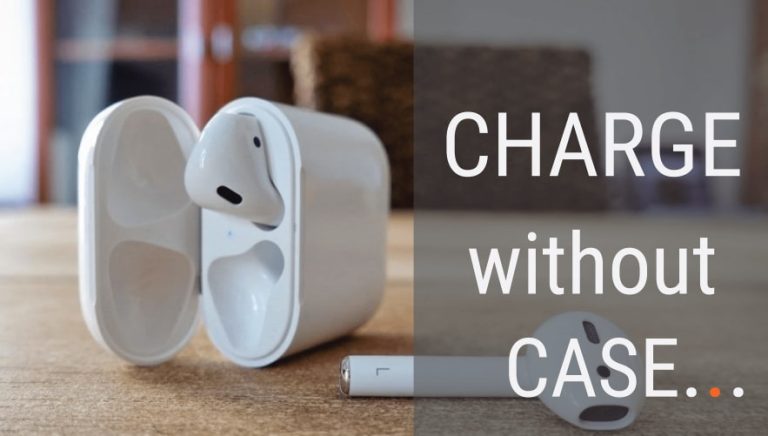 How To Charge Wireless Earbuds Without Case