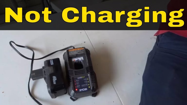 Ryobi Battery Not Charging