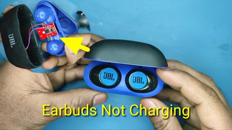 Fix JBL Earbuds Not Charging