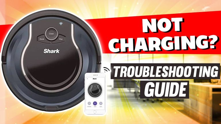Fix Shark Robot Vacuum Not Charging