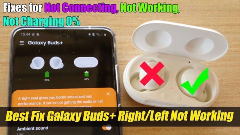 Samsung Galaxy Buds Not Charging