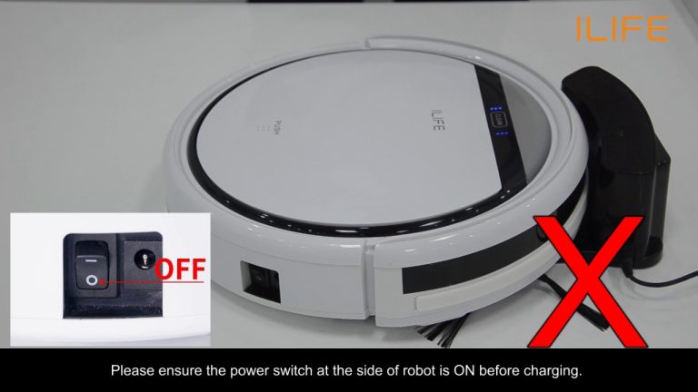 iLife Robot Vacuum Not Charging